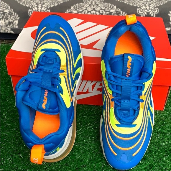 • NIKE AIR MAX 270 REACT ENG WMNS Soar/Total Orang - Picture 7 of 16